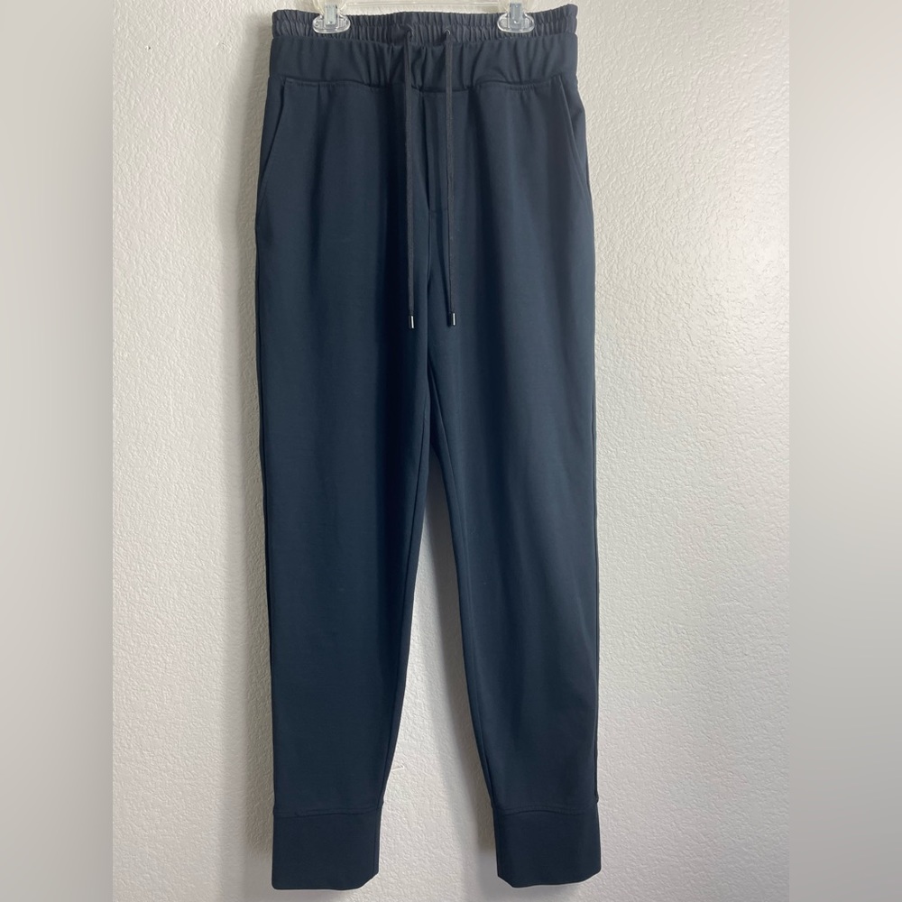 Womens Public School NY black sweat pants